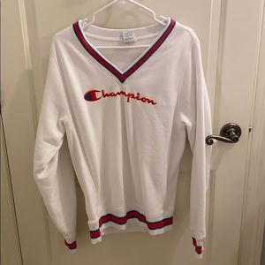 V-Neck Champion Hoodie